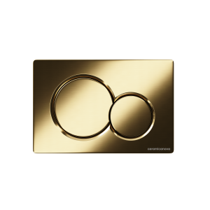 Кнопка смыва Ceramica Nova Balance Sphere CN12-003BG брашированное золото