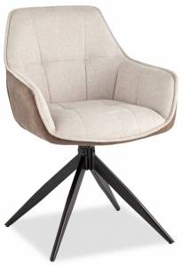 Стул Stool Group Waldo OS-2319K T358-1mMXF-02 молочный c бежевой экокожей