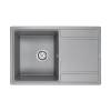 Мойка кухонная Paulmark Flugen PM217850-GRM серый металлик