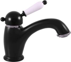Смеситель для раковины Rav Slezak Labe L526.5CMATC черный матовый, хром