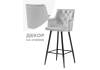 Барный стул Woodville Ofir 15045 light gray