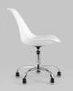 Стул компьютерный Stool Group Blok Y818 white пластиковый белый фото 2