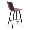 Стул полубарный Tetchair Chilly (mod. 7095пб ) 19656 коричневый, черный фото 3