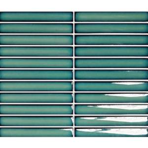 Мозаика NSmosaic Rustic series R-339 Глянцевая (2x14.5) 29.6x29.9