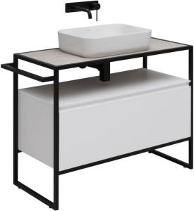 Тумба под раковину Allen Brau Priority 1.31003.WM белый матовый, 100