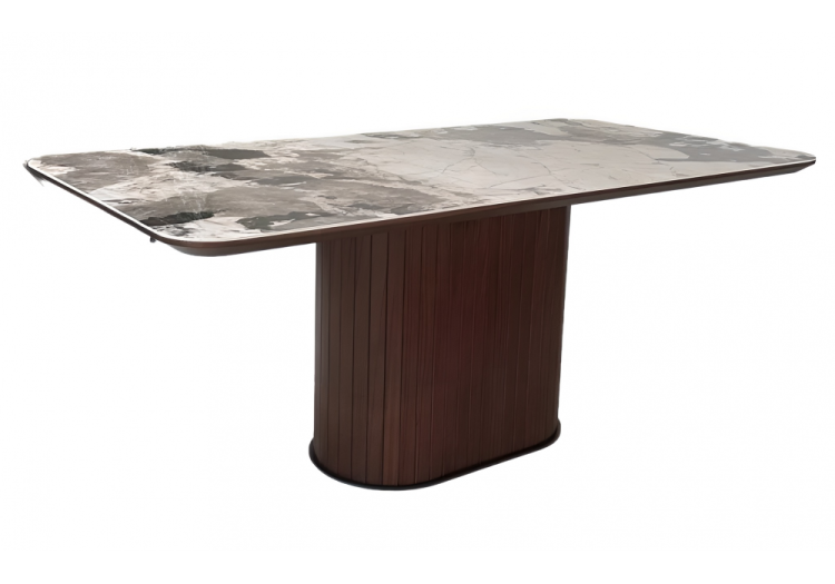 Стол Woodville Lonos 600758 CA035 керамика, орех 180x90x75