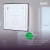 Зеркало Iddis Cloud X CLX60T0i98 с подсветкой и подогревом, 60 см фото 6