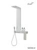 Душевая панель Cerutti Spa Simona W CT9661 белый