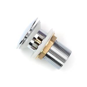 Донный клапан Melana MLN-335302CH с переливом, хром, в блистере