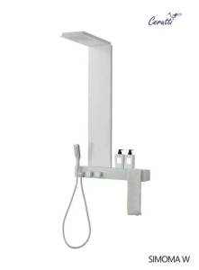 Душевая панель Cerutti Spa Simona W CT9661 белый