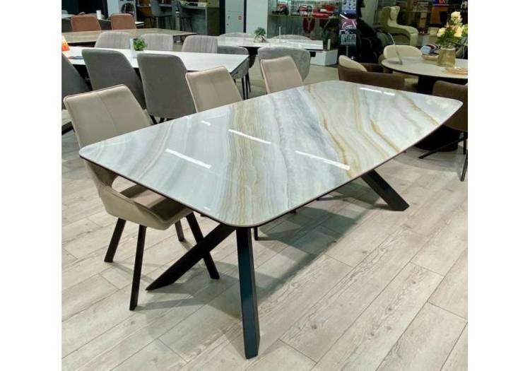 Кухонный стол Дик KS220 00-00071469 бежевый мрамор