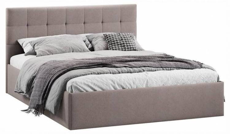 Кровать двуспальная Трия Джоли TRI_264451 Мокко темный