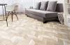 Пробковое покрытие Corkstyle Chevron Creme Замковое 1235x305x10 фото 3