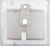 Раковина Aquanet Flat 50 329252 черный матовый, 51.5x41.5 фото 2