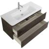 Тумба с раковиной Belbagno Albano-Cer ALBANO-CER-1050-2C-SO-RNG 102x44x50 Robere Nature Grigio подвесная с двумя выкатными ящиками фото 5