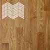 Паркетная доска Lab Arte Chevron Французская Елка Дуб Рустик лак без браша 400-313x150x14/3