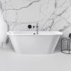 Ванна из искусственного камня Belux Лондон ВЛН 170х70 белая глянцевая фото 3
