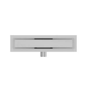 Душевой трап Teymi Lori T90381 под плитку, 10x40 см