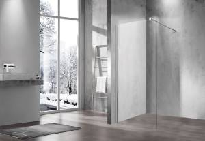 Душевая перегородка Vincea Walk-In VSW-1H110CL, 1100x2000, хром, стекло прозрачное