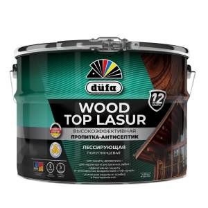 Антисептик лессирующий Dufa Wood Top Lasur 20 орегон 9 л