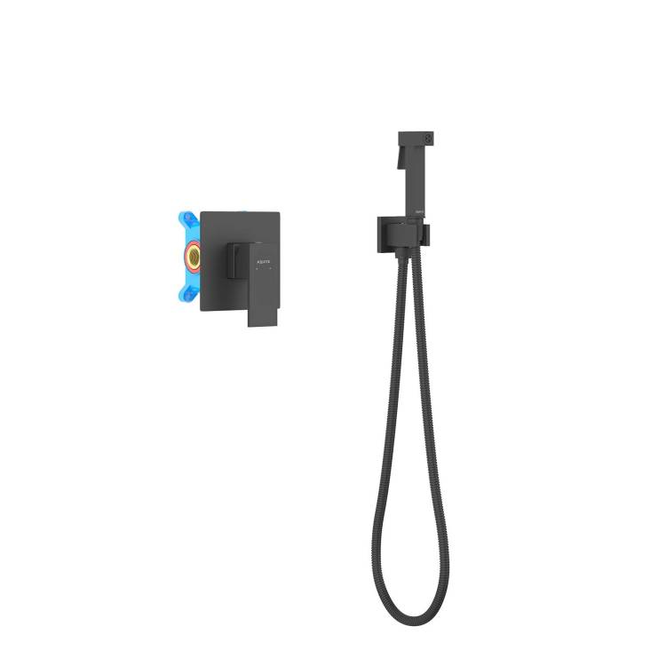 Гигиенический душ Aquatek Либра AQ1619MB черный матовый