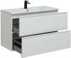 Тумба под раковину Allen Brau Eclipse 101 1.E1003.WM Белый матовый фото 4