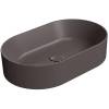 Раковина GSI Kube X 945816 60 см, коричневая матовая