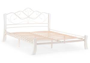 Кровать двуспальная Woodville Виктори 4 403006 160х200 белая