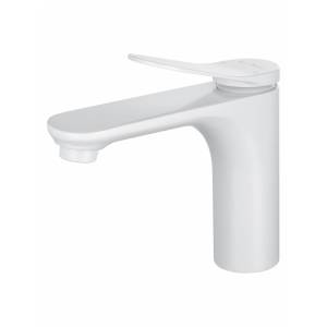 Смеситель для раковины Wonzon & Woghand WW-A40482-MW белый матовый