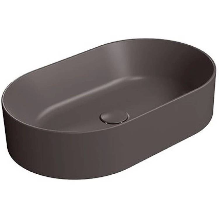 Раковина GSI Kube X 945816 60 см, коричневая матовая