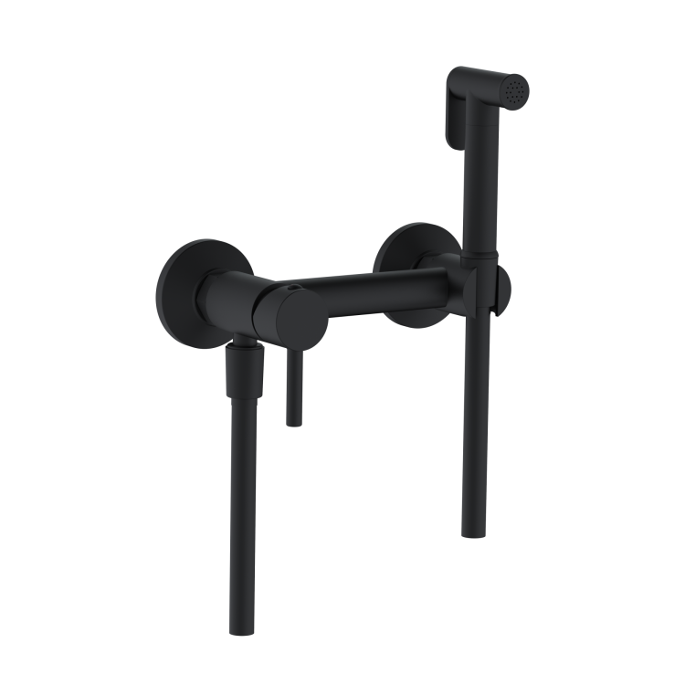 Гигиенический душ RGW Shower Panels 581408215-04 со смесителем, черный