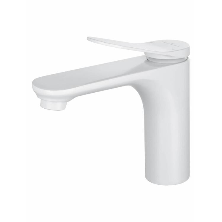 Смеситель для раковины Wonzon & Woghand WW-A40482-MW белый матовый