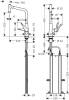 Смеситель для кухни Hansgrohe Metris M71 73801000 хром фото 24