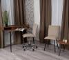 Набор из кресла и стула Tetchair Sweet LT 25050 бежевый, черный, флок фото 10