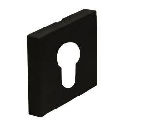 Розетка Profil Doors RO80 под цилиндр черный матовый (комплект из 2 шт)
