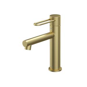 Смеситель для раковины Iddis Duna DUNMG00i01 золото матовое