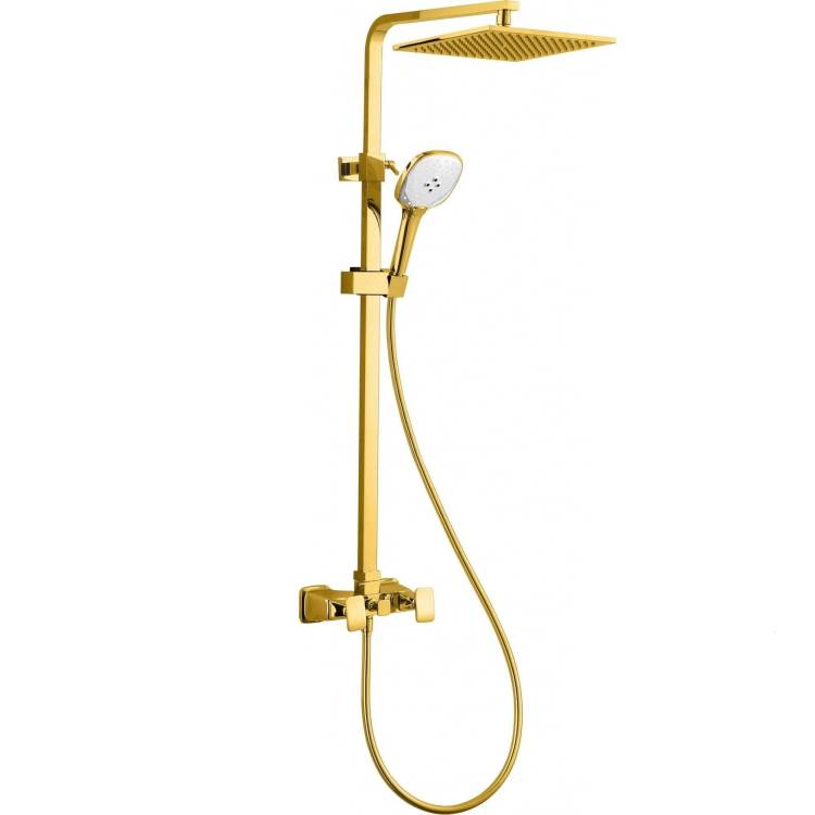 Душевая стойка Wonzon & Woghand Shakespeare WW-654602-DG золотая темная