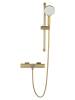 Смеситель для ванны Wonzon & Woghand WW-C2011-A-BG с душевым гарнитуром и термостатом, брашированное золото фото 2