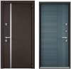 Входная стальная дверь Torex SNEGIR ARCTIC MP 3314815 Букле коричневый/ПВХ Верде 2000x880