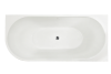 Акриловая ванна Royal Bath Nero RB710300R-CH правая, белая, 150x75