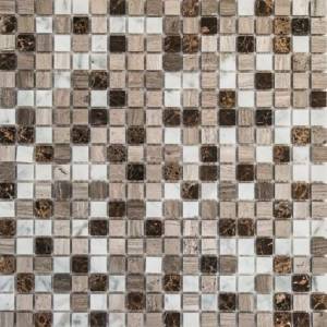 Мозаика Bonaparte Detroit из натурального камня (1.5x1.5) 30.5x30.5