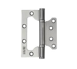 Петля без врезки BUSSARE B020-U 100X75X2.5-2BB-1SC хром матовый