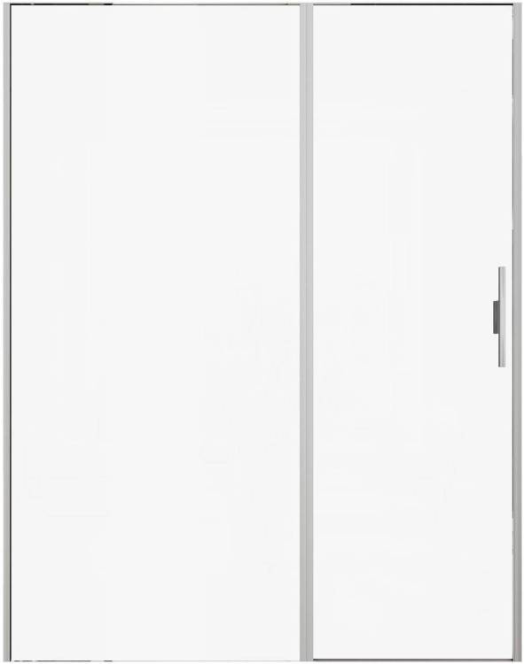 Душевая дверь в нишу Allen Brau Priority 3.31038.BA профиль брашированный алюминий, 1600x2000