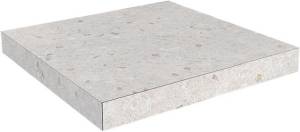Ступень Kerama Marazzi Терраццо SG631800R/GCA Угловая Клееная Беж Светлый 33x33