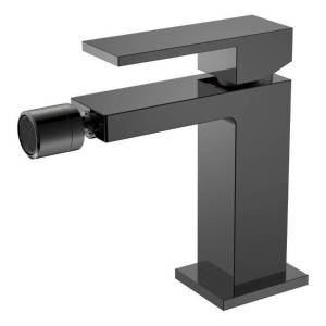 Смеситель для биде Boheme Qubic 476-SGM Shine Gun Metal