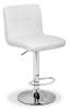 Стул барный Woodville Paskal 15436 хромированный металл, белый