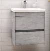 Тумба с раковиной Art&Max Family 40, подвесная, Cemento Veneto фото 2