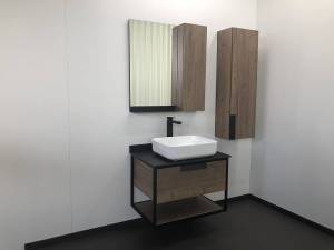 Мебель для ванной Comforty Кельн-75 дуб темный
