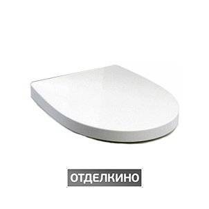 Крышка-сиденье Roca Victoria Nord ZRU9000024 с микролифтом, петли хром