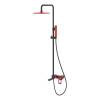 Душевая стойка Boheme Q 148-BR Blackred